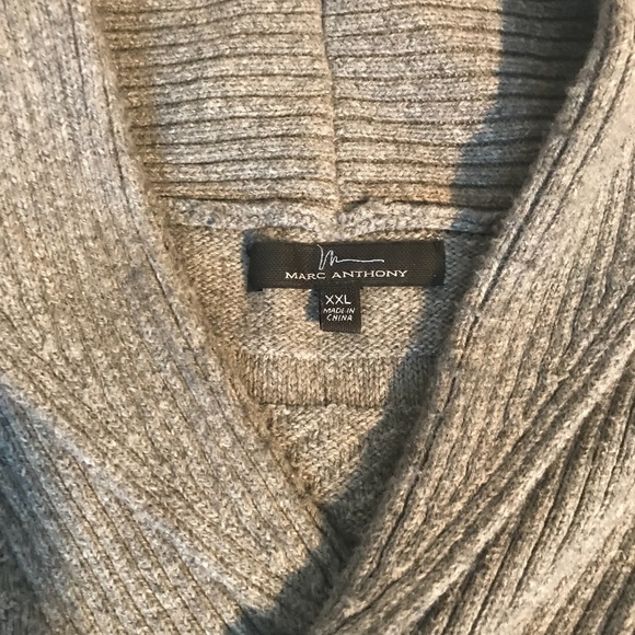 MARC ANTHONY V-NECK PULLOVER SWEATER - Picture 6 of 8